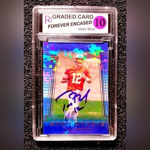 Nike Kids Trading Card - Red and Blue